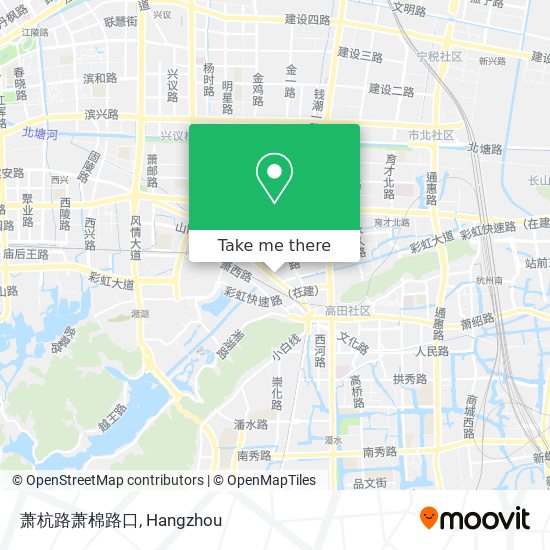 萧杭路萧棉路口 map