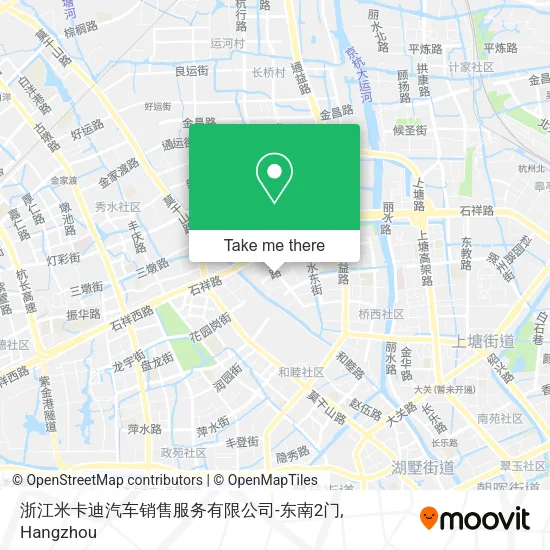 浙江米卡迪汽车销售服务有限公司-东南2门 map