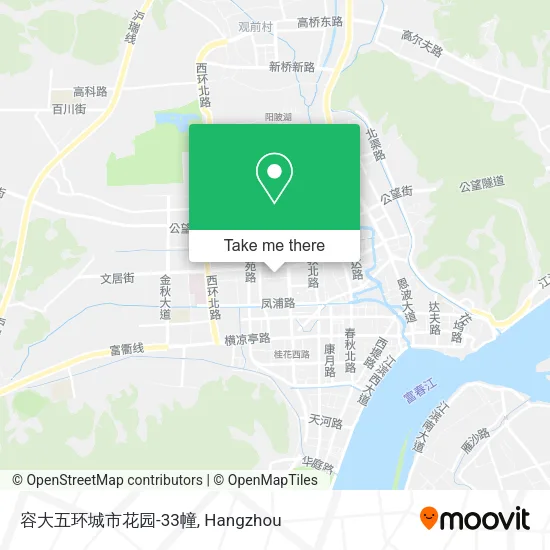 容大五环城市花园-33幢 map