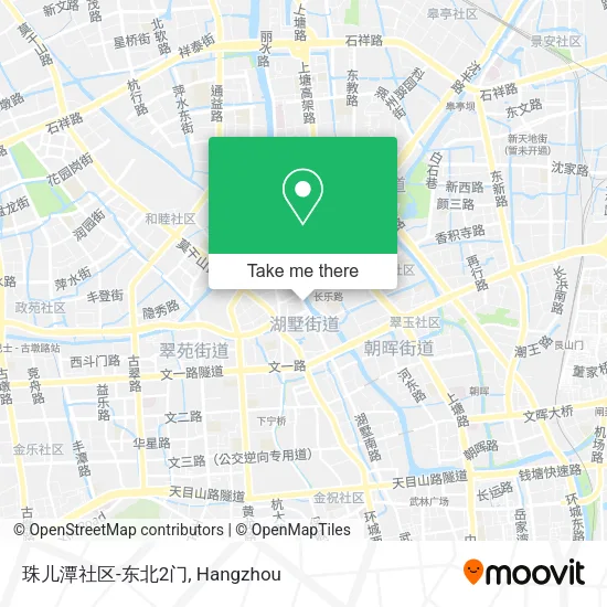 珠儿潭社区-东北2门 map