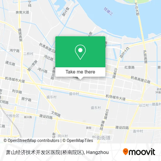 萧山经济技术开发区医院(桥南院区) map