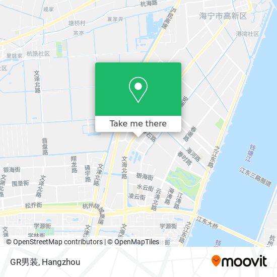 GR男装 map