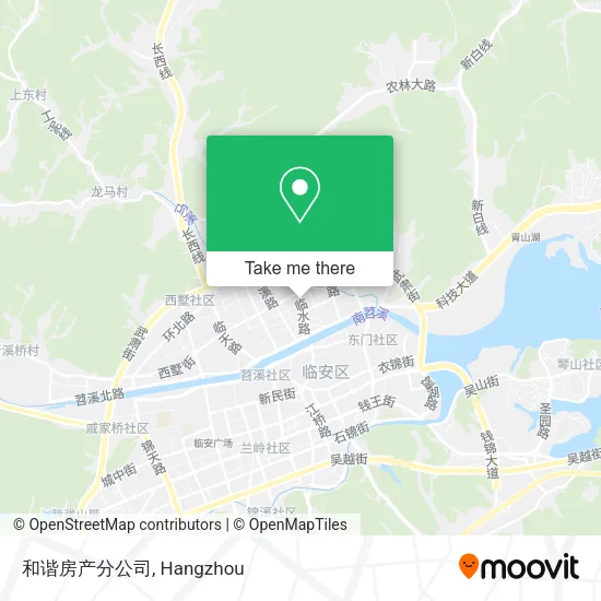 和谐房产分公司 map