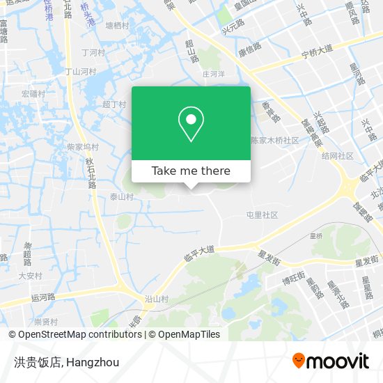 洪贵饭店 map