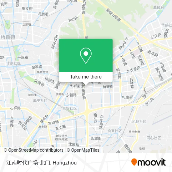 江南时代广场-北门 map