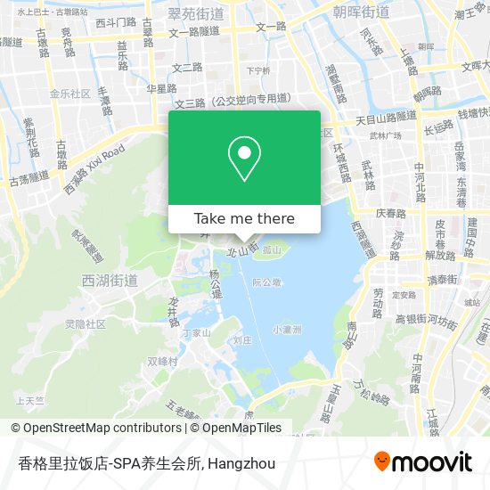 香格里拉饭店-SPA养生会所 map