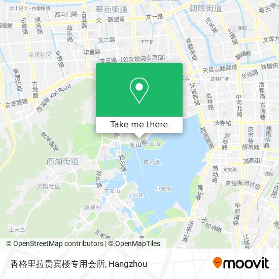 香格里拉贵宾楼专用会所 map