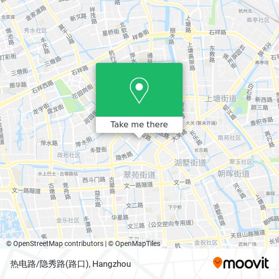 热电路/隐秀路(路口) map