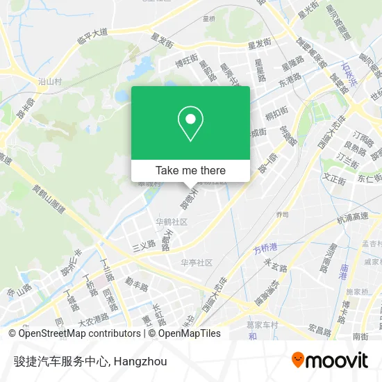 骏捷汽车服务中心 map