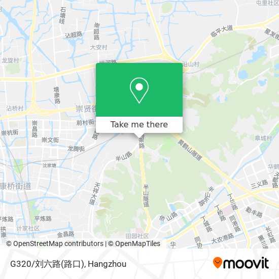 G320/刘六路(路口) map