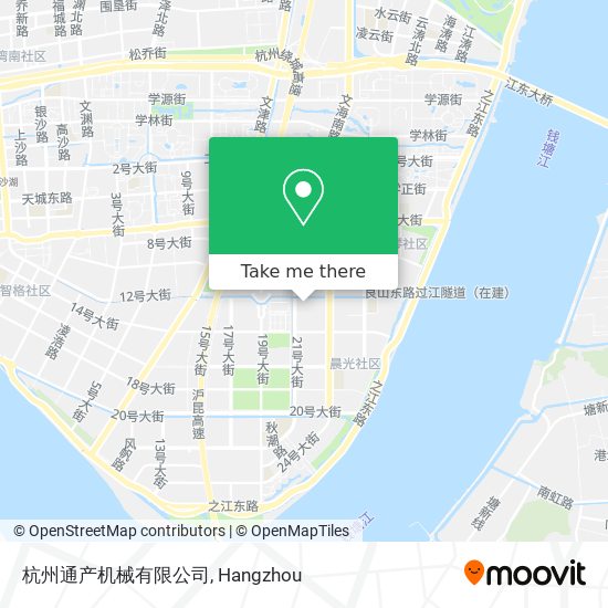 杭州通产机械有限公司 map