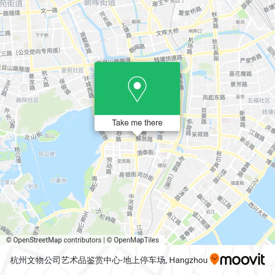 杭州文物公司艺术品鉴赏中心-地上停车场 map