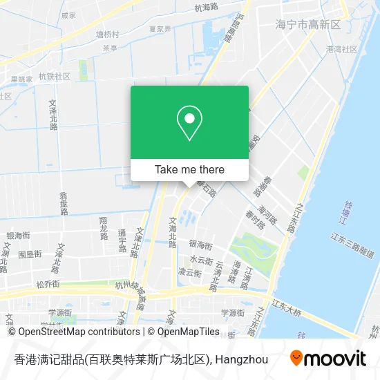 香港满记甜品(百联奥特莱斯广场北区) map