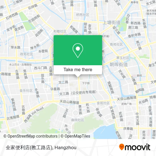 全家便利店(教工路店) map