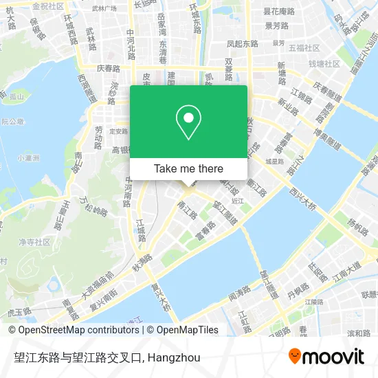 望江东路与望江路交叉口 map