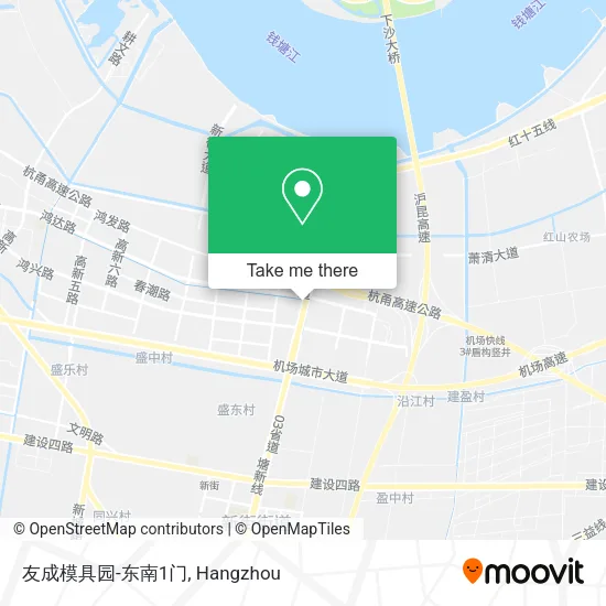 友成模具园-东南1门 map