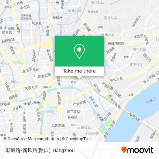 新塘路/新风路(路口) map