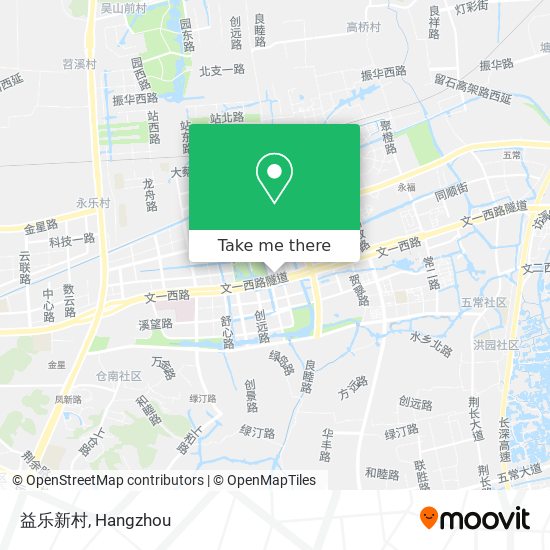 益乐新村 map