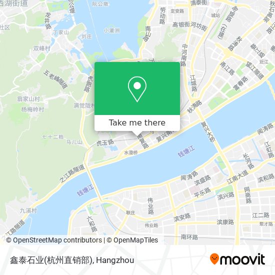 鑫泰石业(杭州直销部) map