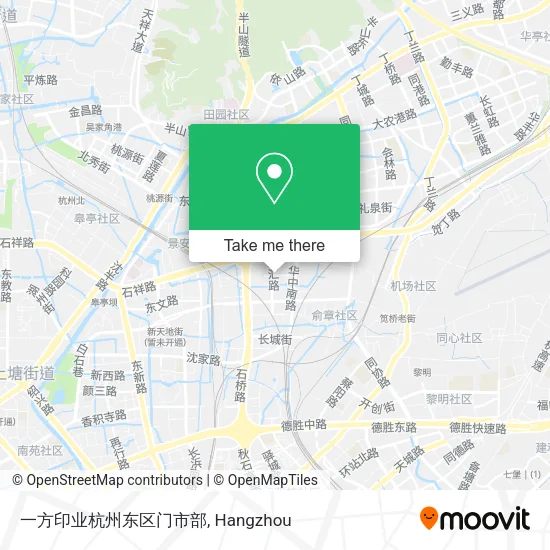 一方印业杭州东区门市部 map