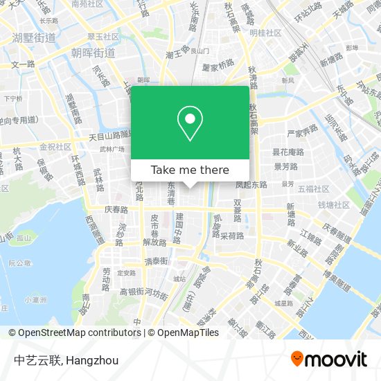 中艺云联 map