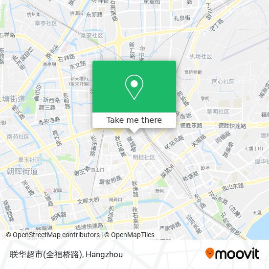 联华超市(全福桥路) map