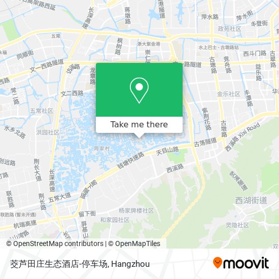 茭芦田庄生态酒店-停车场 map