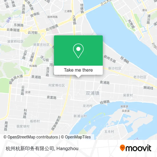 杭州杭新印务有限公司 map