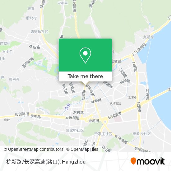 杭新路/长深高速(路口) map