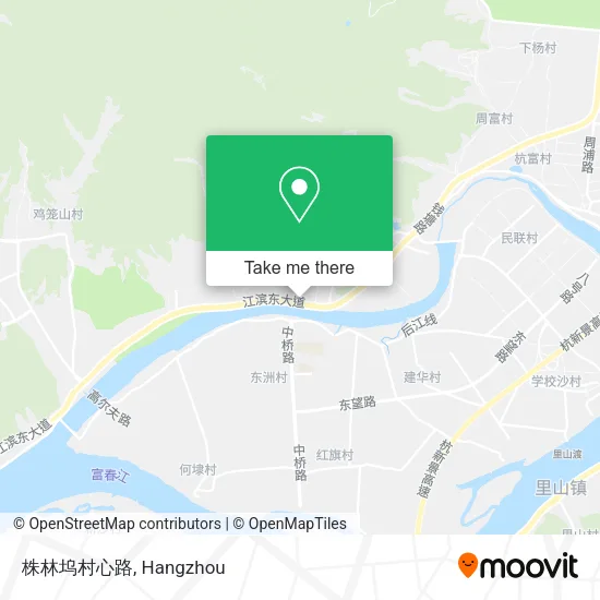 株林坞村心路 map