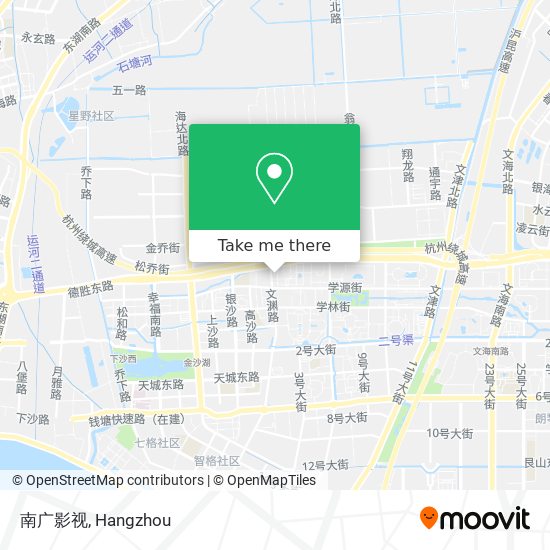 南广影视 map