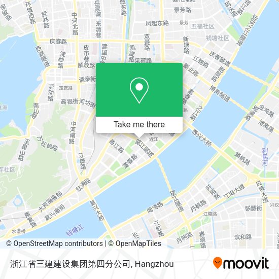 浙江省三建建设集团第四分公司 map