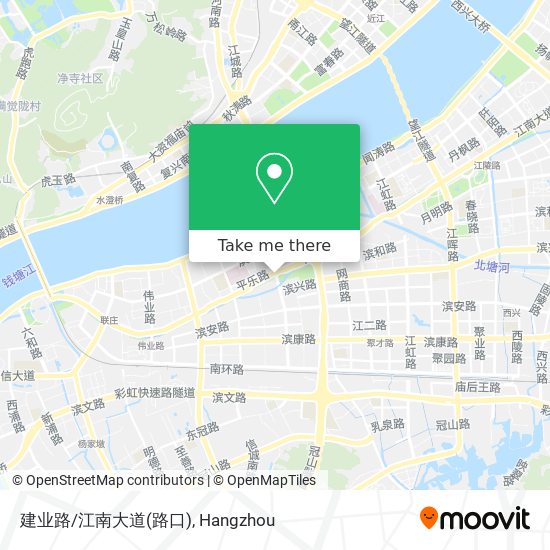 建业路/江南大道(路口) map