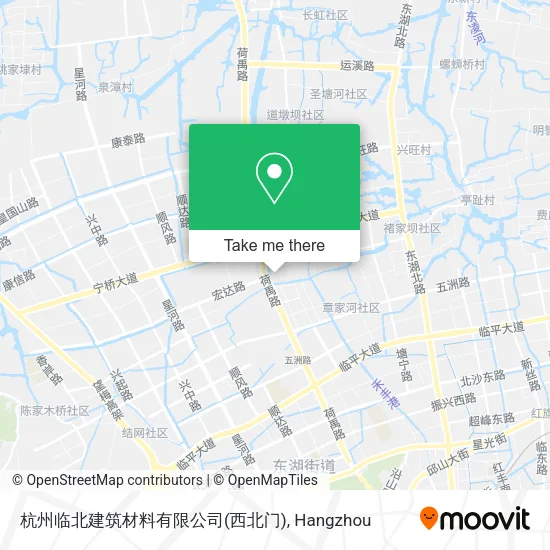杭州临北建筑材料有限公司(西北门) map