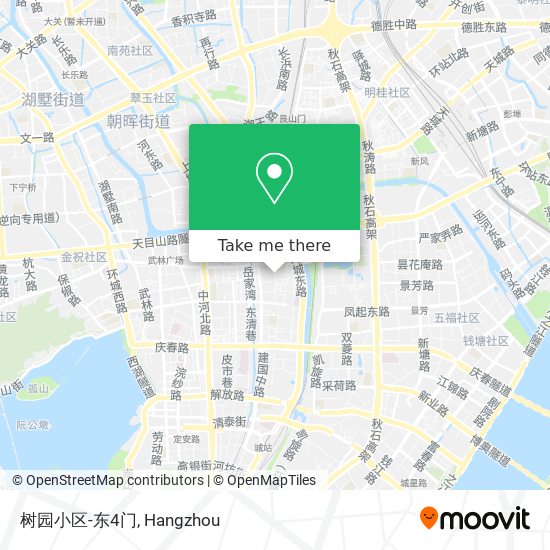 树园小区-东4门 map