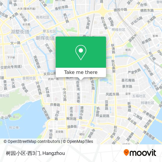 树园小区-西3门 map