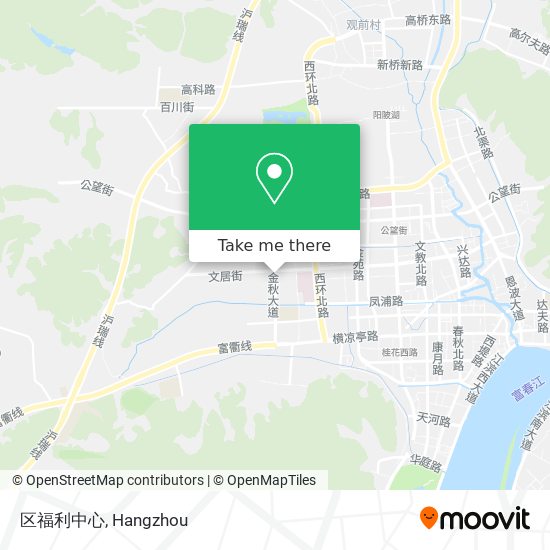 区福利中心 map