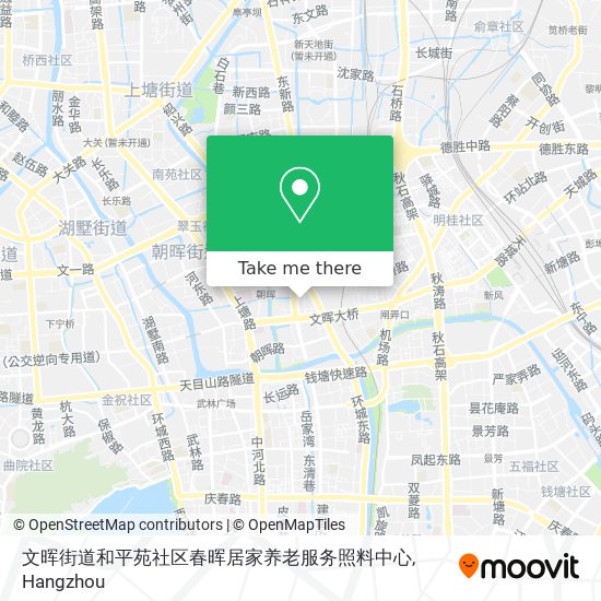 文晖街道和平苑社区春晖居家养老服务照料中心 map