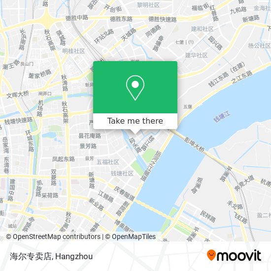 海尔专卖店 map