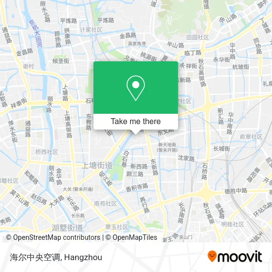 海尔中央空调 map