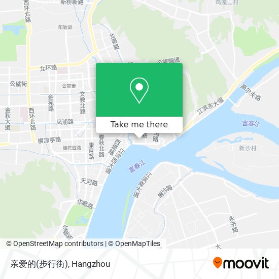 亲爱的(步行街) map