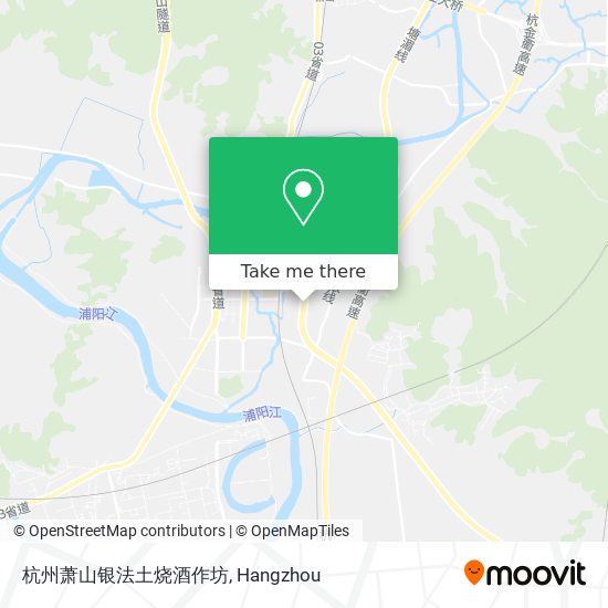 杭州萧山银法土烧酒作坊 map
