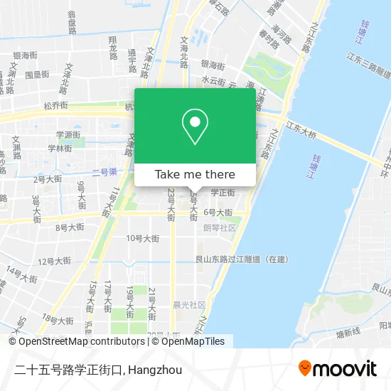 二十五号路学正街口 map