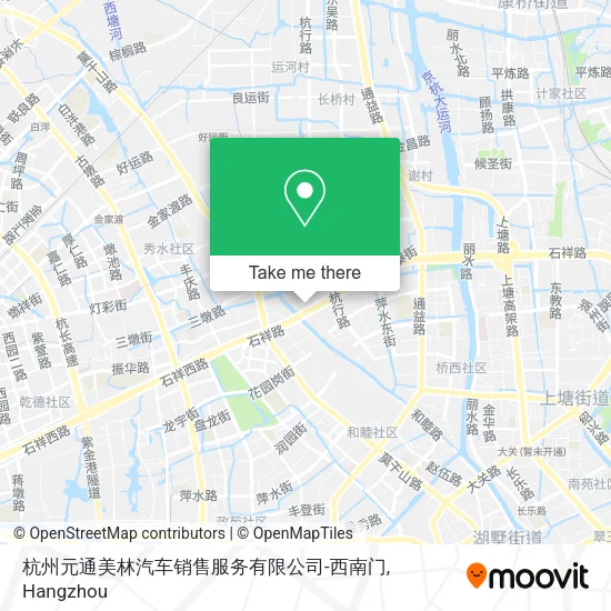 杭州元通美林汽车销售服务有限公司-西南门 map