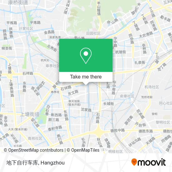 地下自行车库 map