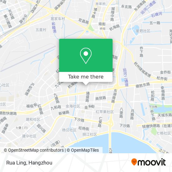 Rua Ling map