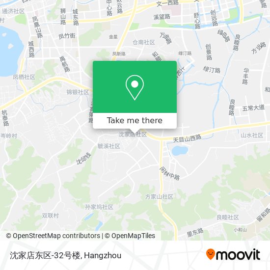 沈家店东区-32号楼 map