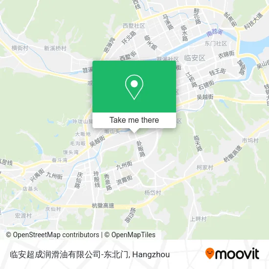临安超成润滑油有限公司-东北门 map