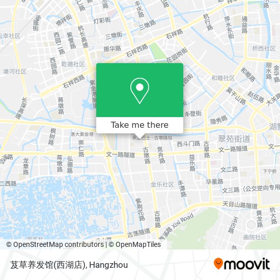 芨草养发馆(西湖店) map