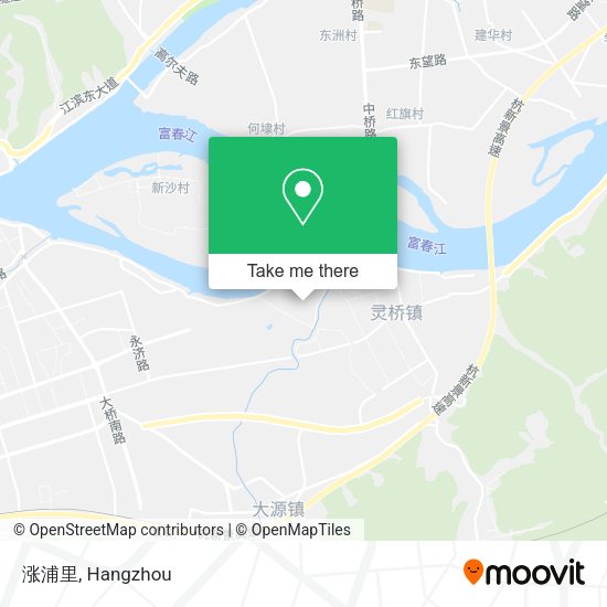 涨浦里 map